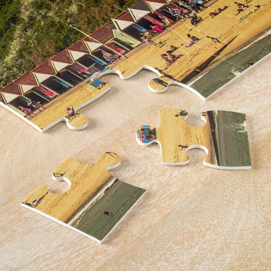 La côte de Bournemouth. puzzle (Côté)