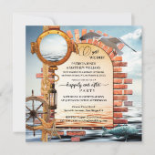 La Côte De La Marine Nautique Après La Faire-part  (Devant)