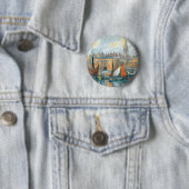 La Côte d'Émeraude Ronde Button 5,7 Cm (In situ)