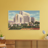 LA County General Hospital Canvas Afdruk (Insitu (Woonkamer))
