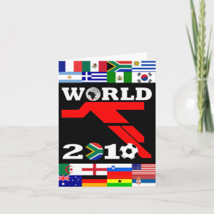 La coupe du monde marque la carte de voeux de