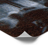 La Coupole, Parijs bij de nacht  Poster (Hoek)