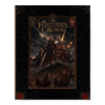 La Couronne du forestier — Affiche épique en éditi