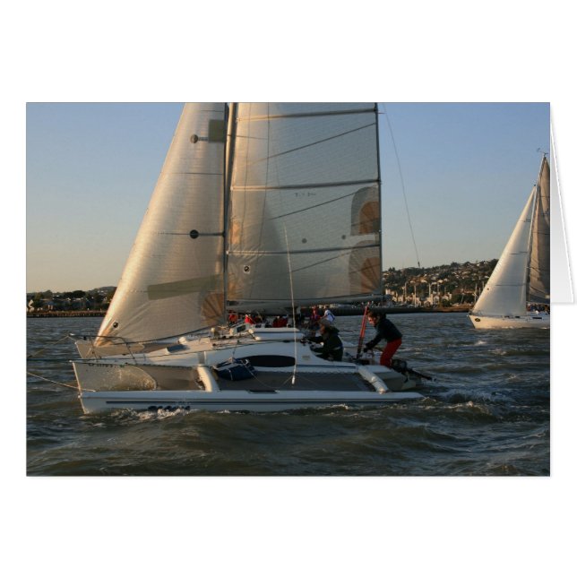 La course est allumée... (Devant horizontal)