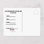 LA COURSE EST SUR LA CARTE POSTALE (Dos)