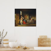 La Cousin Bachful - F W Edmonds Poster des Beaux-A (Cuisine)