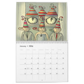 La coutume a imprimé le calendrier 2014 (Jan 2026)