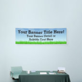 La coutume a personnalisé 8' au loin bannière de (Salon professionnel)