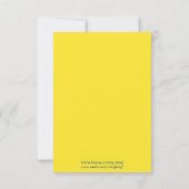 La coutume badine le Merci de clown (Dos)