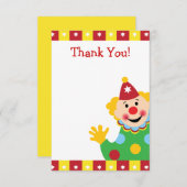 La coutume badine le Merci de clown (Devant / Derrière)