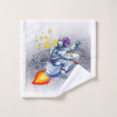 La coutume de l'astronaute Space Boy (Gant de toilette)