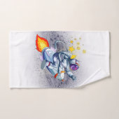 La coutume de l'astronaute Space Boy (Serviette à main)