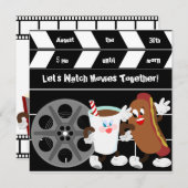 La coutume nous a laissés observer des invitations (Devant / Derrière)