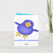 La coutume obtiennent bientôt la carte de voeux (Dos)