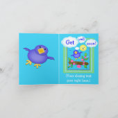 La coutume obtiennent bientôt la carte de voeux (Intérieur)