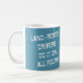 La coutume personnalisent la tasse classique de la (Gauche)