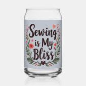 La Couture Est Ma Belle Typographie Florale (Recto)