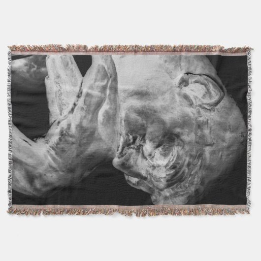 La couverture de jet de penseur (Devant)