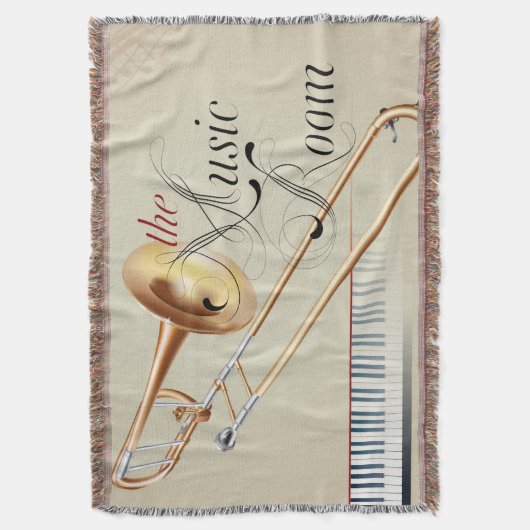 La couverture de jet de trombone (devant Vertical)