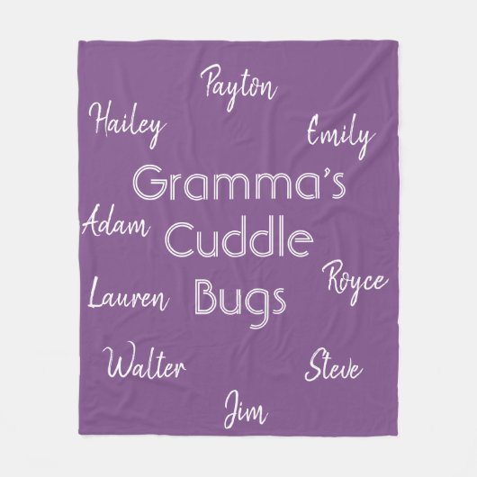 La couverture de la grand-mère entièrement (Devant)