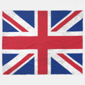 La couverture du drapeau britannique - Une tapisse (Devant (Horizontal))