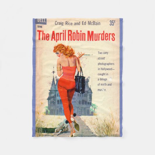 La couverture du roman d'April Robin Murders (Devant)