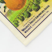 La couverture en polaire Patchwork de fruits (Coin)