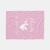 La couverture personnalisée d'ouatine de bébé un (Devant (Horizontal))