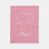 La couverture personnalisée par bébé du papa (Devant)