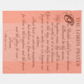 La couverture polaire de prière du Seigneur (Devant (Horizontal))