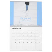 La couverture vide d'automne de calendrier de nid (Feb 2026)