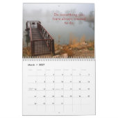 La couverture vide d'automne de calendrier de nid (Mar 2027)