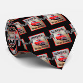 La cravate avec les "vieilles voitures ne meurent (Roulé)