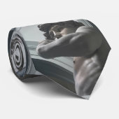 La cravate d'amusement de David (Roulé)