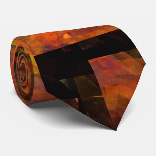 La Cravate d'art Abstraite murale (Roulé)