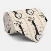 La cravate de banjo d'ukulélé (Roulé)