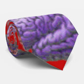 La cravate de cerveau pour les hommes (Roulé)