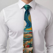 La Cravate de la palette de la nature