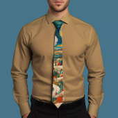 La Cravate de la palette de la nature