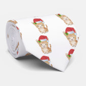 La cravate de l'homme de cadeau de chat de Kitty (Roulé)