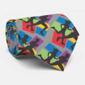 La cravate de l'homme de coureurs (Roulé)