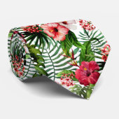 La cravate de l'homme tropical de conception (Roulé)