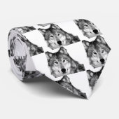 LA CRAVATE DE LOUP GRIS (Roulé)