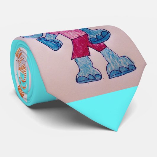 La cravate de père… (Roulé)