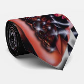 La cravate de pin-up des hommes espagnols de yeux (Roulé)