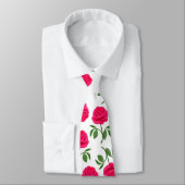 La cravate de rose rouge (Attaché)