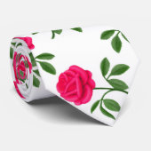 La cravate de rose rouge (Roulé)