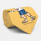 La cravate de tennis pour les hommes équipent la (Roulé)