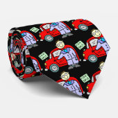 LA CRAVATE DE VENDEUR DE VOITURE (Roulé)