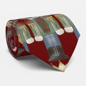 La cravate des hommes d'amusement de casse-noix de (Roulé)